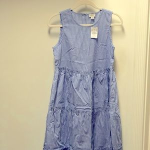 J Crew sleeveless dress with pockets